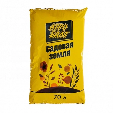 Садовая земля 70л. Агробалт